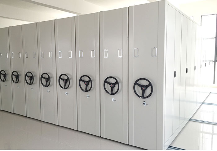 圆盘式手动密集柜