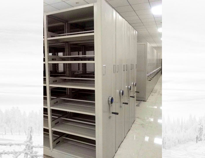 手柄式手动密集柜