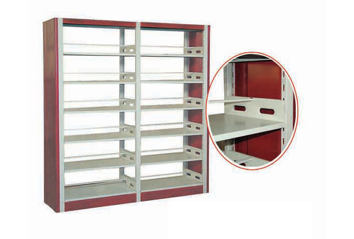 转印双柱双面书架