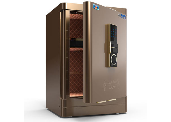 3C全钢指纹密码保险箱