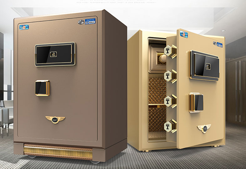 触摸指纹全钢防盗保险箱