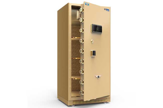 大型单门指纹密码保险箱