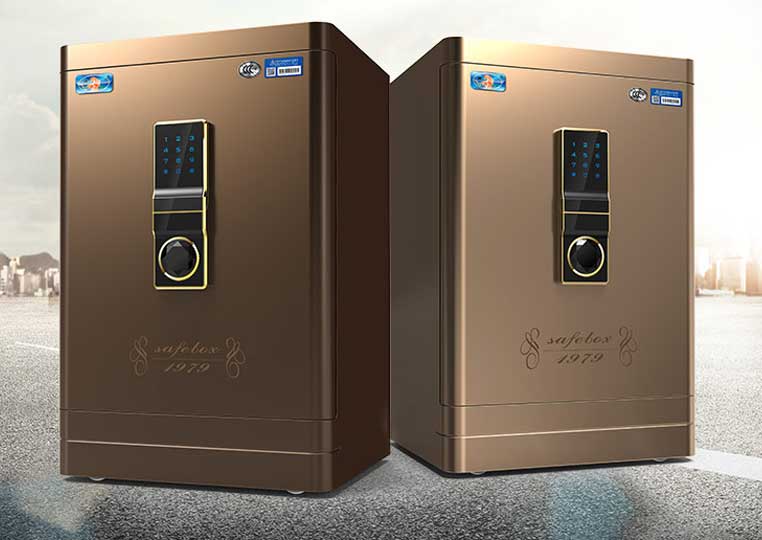 公全钢指纹密码保险箱