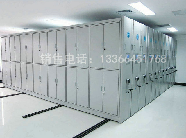 把手式手动密集柜