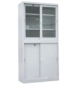 上玻下铁移门柜