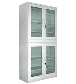 上下玻璃移门柜