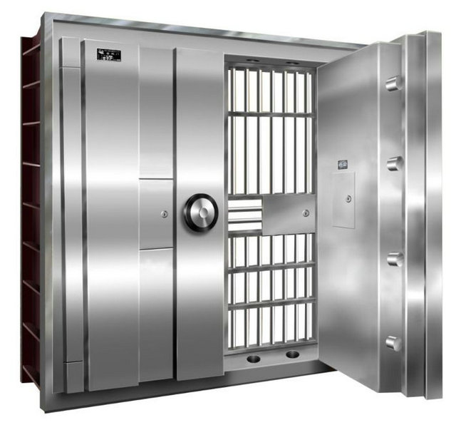 重型不锈金库门